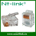 Enchufe modular rj12 6p6c